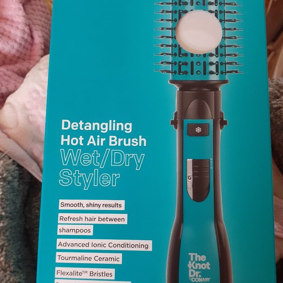 SALE!! Brand New Detangling Hot Air Brush The Knot Dr. By Conair - Picture 1 of 2